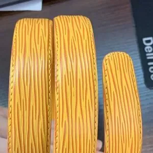 Louis Vuitton | Accessories | Luis Vuitton Yellow Epi Belt  display picture 2